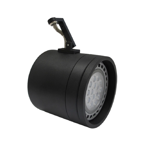 Spot aluminio AR111 GU10 negro